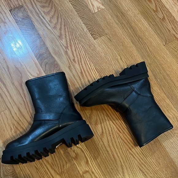 Anthropologie x Maeve Moto Boots Size 39EU or 8 US NWT - Picture 8 of 15